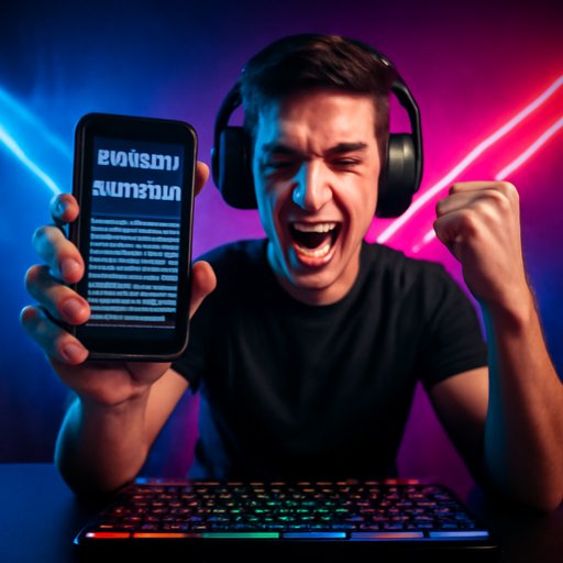 977 Beat নিয়মপত্র পড়া হাতে ধরা ফোন